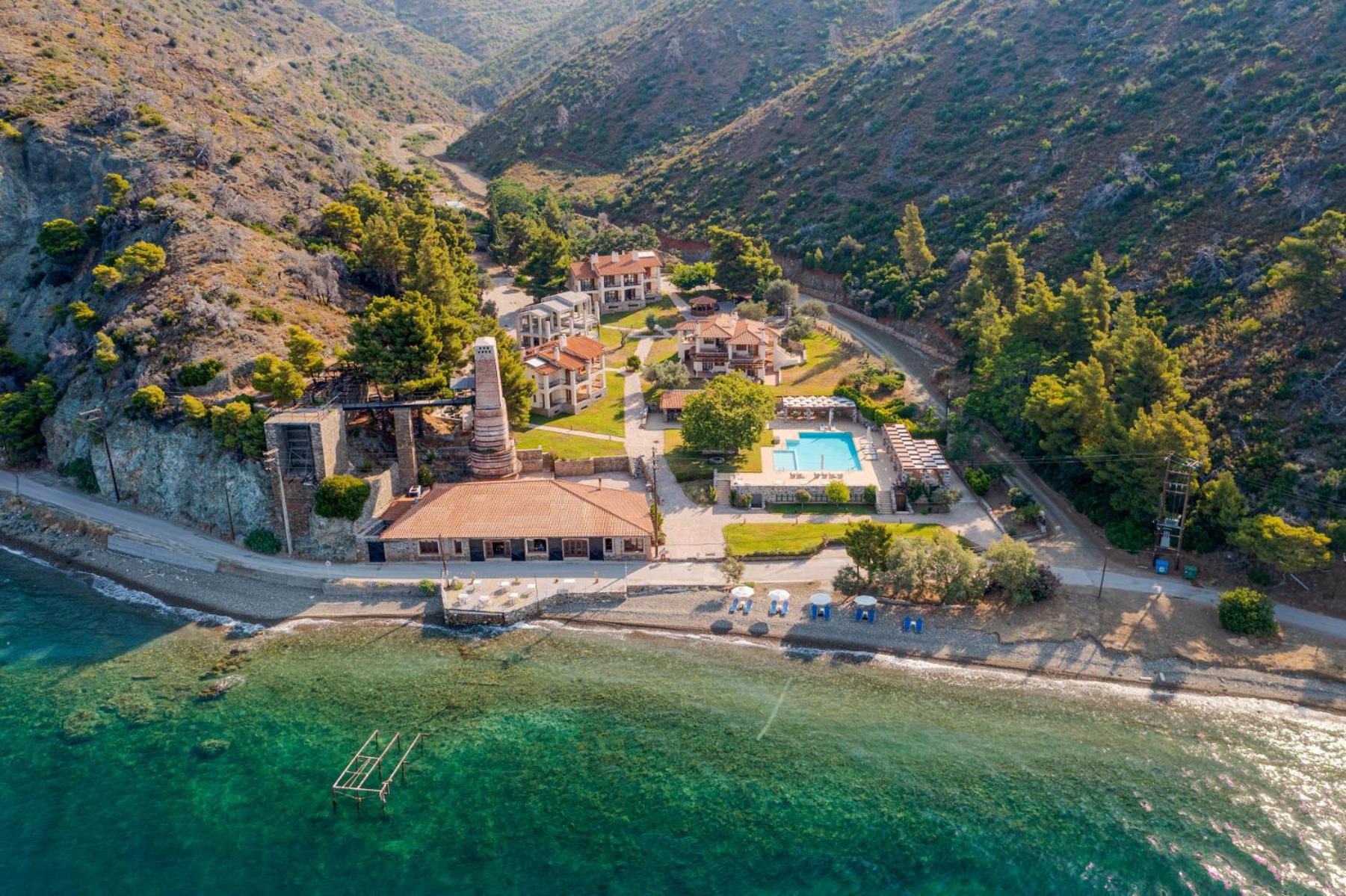 Kaminos Evia Hotell Límni Eksteriør bilde