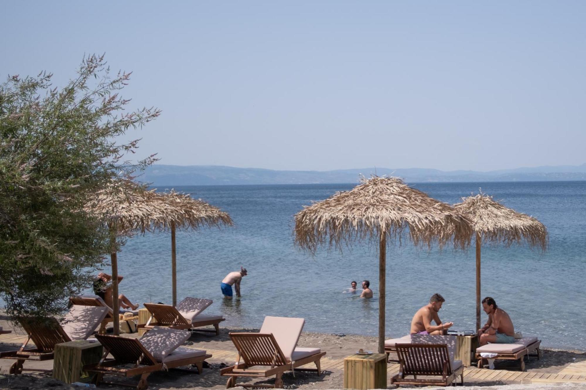 Kaminos Evia Hotell Límni Eksteriør bilde